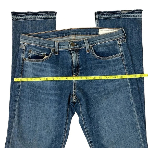 Rag & Bone Lottie Bone Side Slit Raw Hem Jean Size 29 - Picture 9 of 13